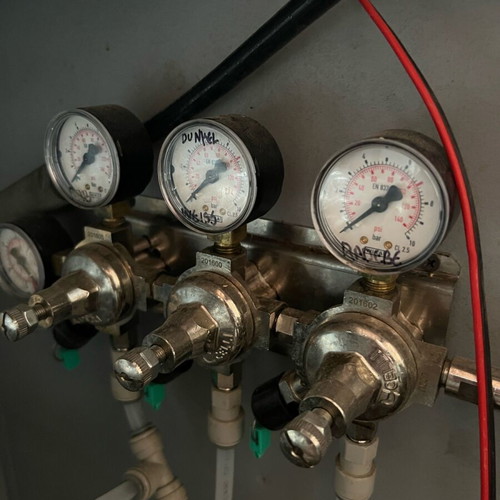 Beer Keg Cooling Chamber used with 12-Tap Dispensing System