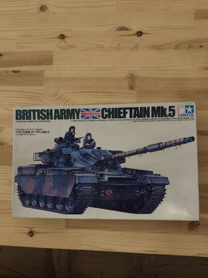 Tamiya British Chieftain Mk.5 κιτ μοντέλου άρματος, Σφραγισμένο