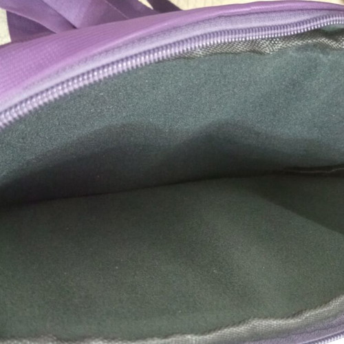 Tablet bag used, purple
