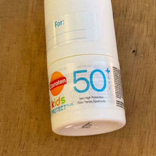 Carroten skincare set new, 4 sealed products with SPF 50+