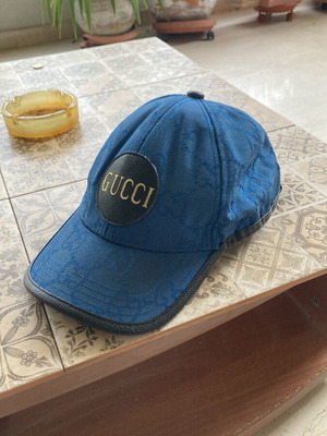 Gucci καπέλο μεταχειρισμένο, μπλε, μέγεθος M