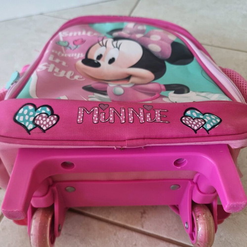 Mini school bag used with Minnie Mouse design