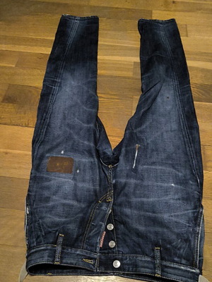 Dsquared2 jeans new, gray and blue, size 5XL