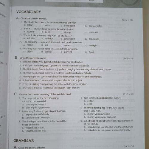 Stay Connected B2 Test Book like new