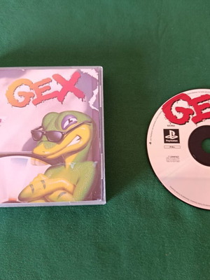 Gex Sony PlayStation 1 game, 1996, Black Label, no manual