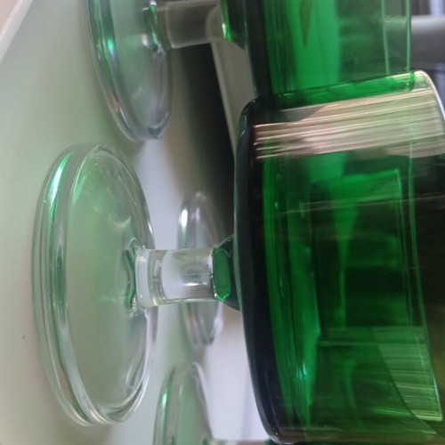 Luminarc Cavalier Vintage Glasses Set of 24 Emerald Green New