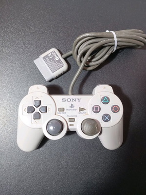 Χειριστήριο Sony PlayStation DualShock SCPH-1200 μεταχειρισμένο, γκρι