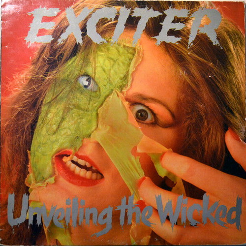 Exciter Unveiling the Wicked vinyl record used, metal