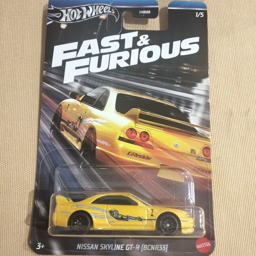 Hot Wheels 1:64 Nissan Skyline GT-R new in original packaging