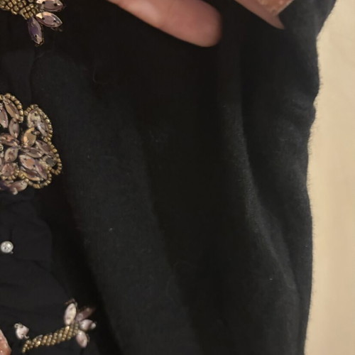 Etro blouse viscose size M like new, black