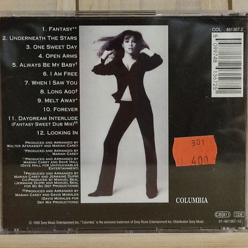 Mariah Carey Daydream CD like new, pop