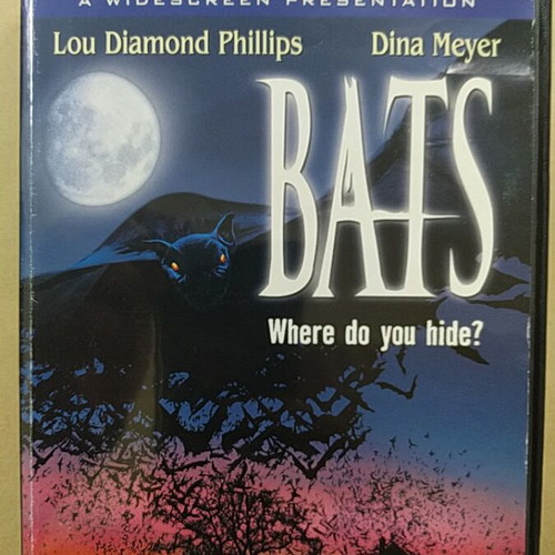 Bats 1999 DVD used, horror with Greek subtitles