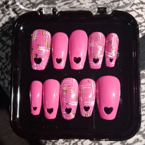 Press On Nails set of 22 handmade, new