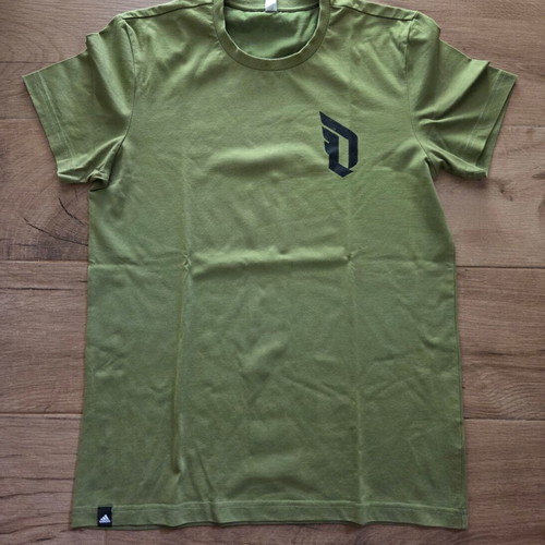 Adidas Damian Lillard Dame Verb Climalite T-shirt, medium, green