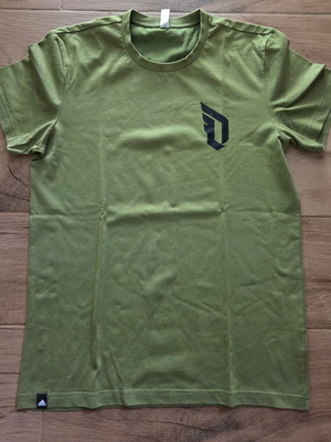 Adidas Damian Lillard Dame Verb Climalite T-shirt, medium, green