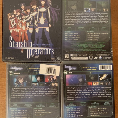 Starship Operators DVD Limited Edition Collectors Box Set New, Anime Manga