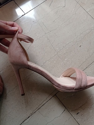 Amelia high heels new, pink, size 40