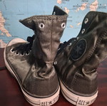 Converse Chuck Taylor All Star High Top metallic olive/green like new, size 39