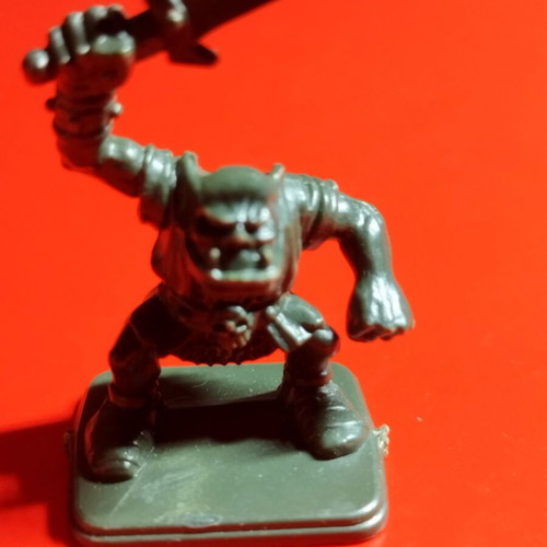 Hero Quest Orc Figures used, lot of 4
