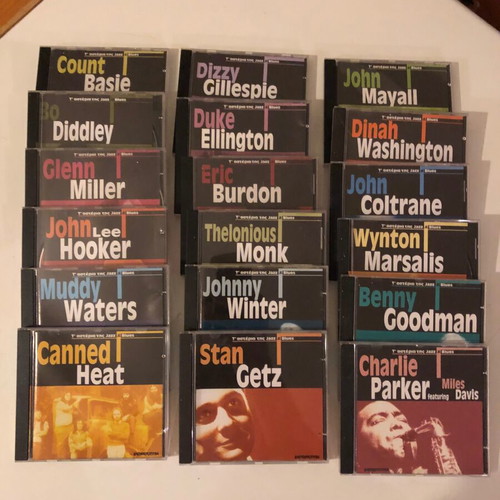 Jazz CDs used, pack of 18