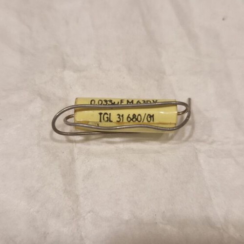 Vintage MKT Film Capacitors 0.033uF 630V Set of 20 New