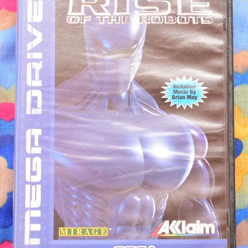 Rise of the Robots Sega Mega Drive complete game very good to excellent