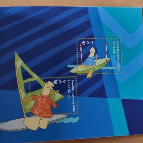 Special commemorative Olympic Games booklet 06/2003 new