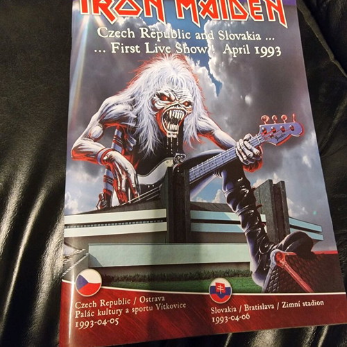 Iron Maiden Ed Factor magazine like new