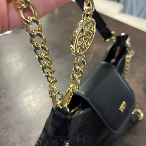 DKNY shoulder bag new black with double strap
