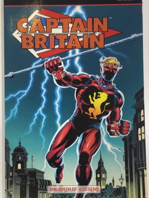 Комикс Captain Britain Vol.1 The Birth of a Legend на английски