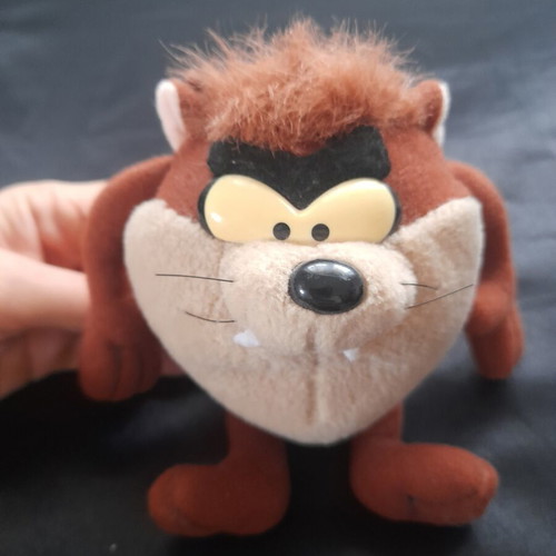 Taz Looney Tunes vintage plush toy, Warner Bros