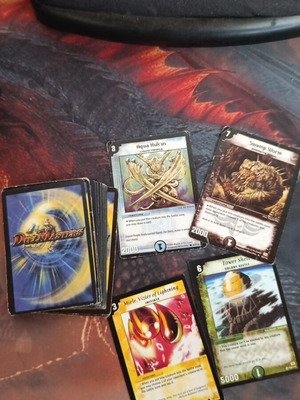 Duel Masters cards pack of 25, light played