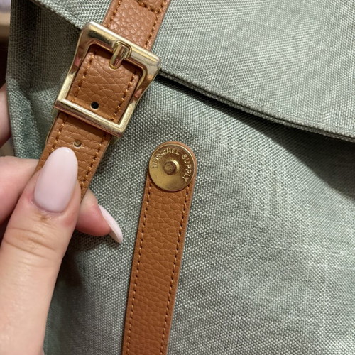Herschel Mint Green Backpack like new