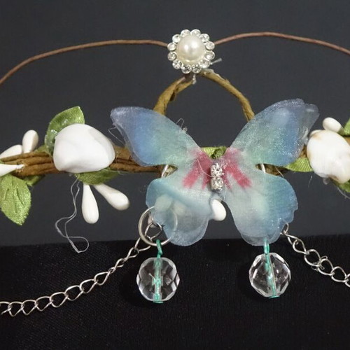 River Fairy Tiara handmade, like new