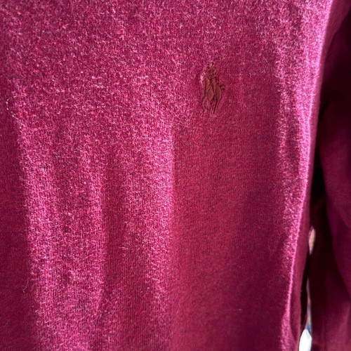 Polo Ralph Lauren sweater used, burgundy, size Small