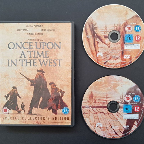 Once Upon a Time in the West DVD like new with Greek subtitles