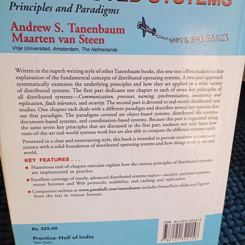 Distributed Systems Principles and Paradigms 2006 used