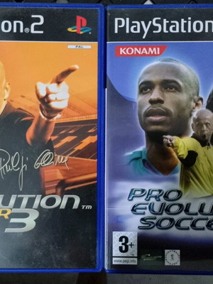 Πακέτο Pro Evolution Soccer 3 και 4 με Demo για PlayStation 2 μεταχειρισμένο