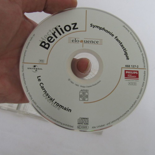 Berlioz Symphonie Fantastique Le Carnaval Romain CD used, classical