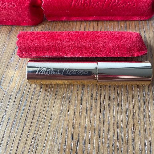 Pablo Picasso 7 Miniature Empty Bottles Like New with Velvet Case