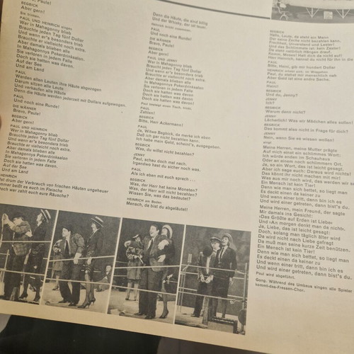 Berliner Ensemble Brecht-Abend Nr. 2 Über Die Großen Städte 2LP used