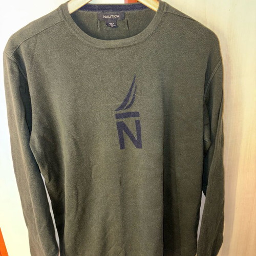 Nautica blouse size M green like new