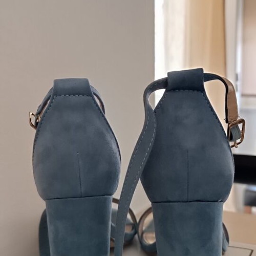 GoGo Shoes turquoise sandals used, size 39