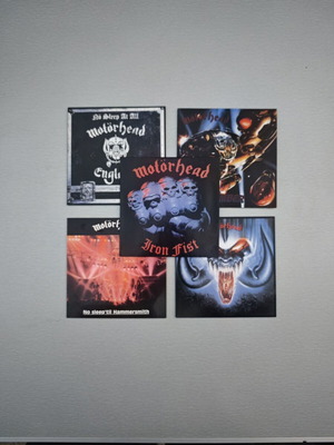 Motörhead 5 Original Albums Box Set used, metal genre