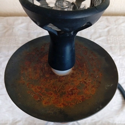 Heavy hookah 55 cm with glass base and X function design