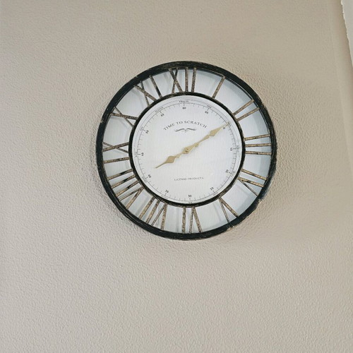 Wall clock used, hands stick