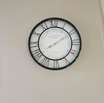Wall clock used, hands stick