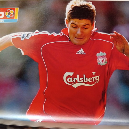 Don Balon magazine like new with Gerrard poster and match report