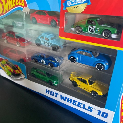 Hot Wheels 10-pack like new, German models