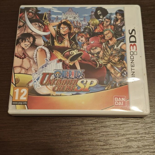 One Piece game for Nintendo 3DS used with original case and manuals